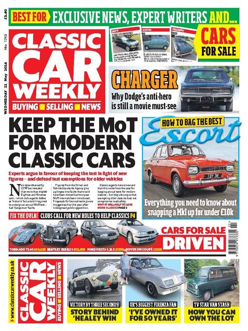 Title details for Classic Car Weekly by H BAUER PUBLISHING LIMITED - Available